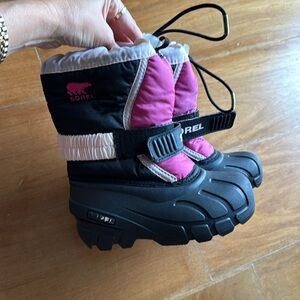 Sorel Flurry Snow Boots Pink